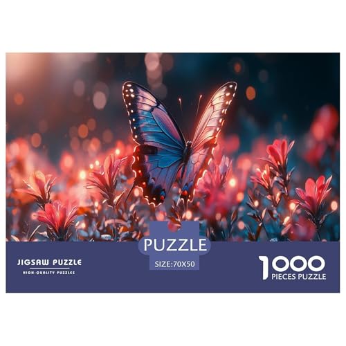 Schmetterling Puzzle 1000 Teile Schwer Puzzle Spielzeug Pädagogisches Spiel Impossible Herausforderungsspielzeug Für Erwachsene Kinder 70x50cm/1000pcs Schmetterling Puzzle 1000 Teile Schwer Puzzle Spielzeug Pädagogisches Spiel Impossible Herausforderungsspielzeug Für Erwachsene Kinder 70x50cm/1000pcs von JLZBXCUER