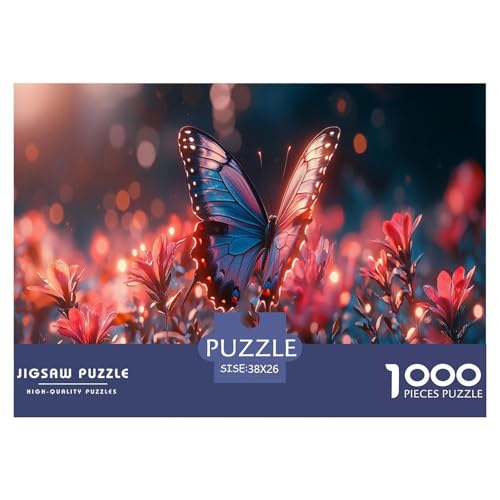 Schmetterling Puzzles 1000 Teile Schwer Puzzle Spielzeug Lernspiel Impossible Herausforderungsspielzeug Für Erwachsene Kinder 38x26cm/1000pcs Schmetterling Puzzles 1000 Teile Schwer Puzzle Spielzeug Lernspiel Impossible Herausforderungsspielzeug Für Erwachsene Kinder 38x26cm/1000pcs von JLZBXCUER