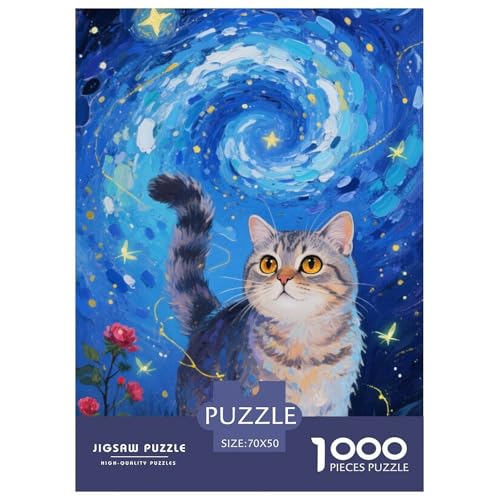 Schottische Fold Puzzles 1000 Teile Schwer Puzzle Spielzeug Lernspiel Impossible Herausforderungsspielzeug Für Erwachsene Kinder 70x50cm/1000pcs Schottische Fold Puzzles 1000 Teile Schwer Puzzle Spielzeug Lernspiel Impossible Herausforderungsspielzeug Für Erwachsene Kinder 70x50cm/1000pcs von JLZBXCUER