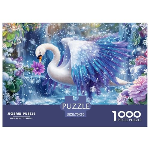 Schwan Puzzle 1000-teilige Schwer Puzzle Spielzeug Pädagogisches Spiel Impossible Herausforderungsspielzeug Für Erwachsene Und Kinder Ab 12 Jahren 70x50cm/1000pcs Schwan Puzzle 1000-teilige Schwer Puzzle Spielzeug Pädagogisches Spiel Impossible Herausforderungsspielzeug Für Erwachsene Und Kinder Ab 12 Jahren 70x50cm/1000pcs von JLZBXCUER
