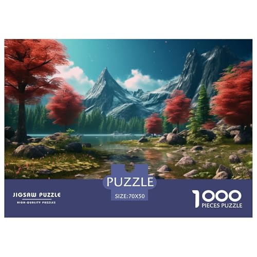Seen Puzzle 1000 Teile Schwer Puzzle Spielzeug Lernspiel Impossible Herausforderung Spielzeug Für Erwachsene Und Kinder Ab 12 Jahren 70x50cm/1000pcs Seen Puzzle 1000 Teile Schwer Puzzle Spielzeug Lernspiel Impossible Herausforderung Spielzeug Für Erwachsene Und Kinder Ab 12 Jahren 70x50cm/1000pcs von JLZBXCUER