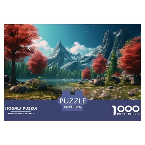 Seen Puzzle 1000 Teile Schwer Puzzle Spielzeug Lernspiel Impossible Herausforderung Spielzeug Für Erwachsene Und Kinder in Bewährter 38x26cm/1000pcs Seen Puzzle 1000 Teile Schwer Puzzle Spielzeug Lernspiel Impossible Herausforderung Spielzeug Für Erwachsene Und Kinder in Bewährter 38x26cm/1000pcs von JLZBXCUER