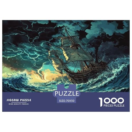 Segelboot Puzzles 1000 Teile Schwer Puzzle Spielzeug Lernspiel Impossible Herausforderungsspielzeug Für Erwachsene Und Kinder Ab 14 Jahren 70x50cm/1000pcs Segelboot Puzzles 1000 Teile Schwer Puzzle Spielzeug Lernspiel Impossible Herausforderungsspielzeug Für Erwachsene Und Kinder Ab 14 Jahren 70x50cm/1000pcs von JLZBXCUER