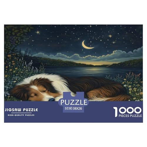 Shetlandsherhund Puzzles 1000 Teile Schwer Puzzle Spielzeug Lernspiel Impossible Herausforderungsspielzeug Für Erwachsene Und Kinder Ab 12 Jahren 38x26cm/1000pcs Shetlandsherhund Puzzles 1000 Teile Schwer Puzzle Spielzeug Lernspiel Impossible Herausforderungsspielzeug Für Erwachsene Und Kinder Ab 12 Jahren 38x26cm/1000pcs von JLZBXCUER