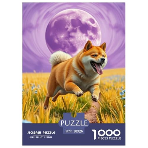 Shiba Inu Puzzle 1000-teilige Schwer Puzzle Spielzeug Lernspiel Impossible Hund Herausforderung Spielzeug Für Erwachsene Kinder 38x26cm/1000pcs Shiba Inu Puzzle 1000-teilige Schwer Puzzle Spielzeug Lernspiel Impossible Hund Herausforderung Spielzeug Für Erwachsene Kinder 38x26cm/1000pcs von JLZBXCUER