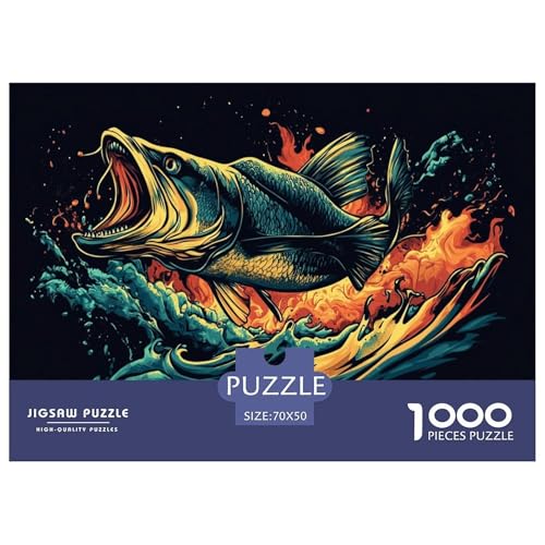 Snapper Puzzles 1000 Teile Schwer Puzzle Spielzeug Pädagogisches Spiel Impossible Herausforderungsspielzeug Für Erwachsene Und Kinder Ab 12 Jahren 70x50cm/1000pcs Snapper Puzzles 1000 Teile Schwer Puzzle Spielzeug Pädagogisches Spiel Impossible Herausforderungsspielzeug Für Erwachsene Und Kinder Ab 12 Jahren 70x50cm/1000pcs von JLZBXCUER