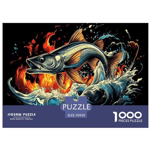 Snapper Puzzles 1000-teilige Schwer Puzzle Spielzeug Lernspiel Impossible Herausforderungsspielzeug Für Erwachsene Kinder 70x50cm/1000pcs Snapper Puzzles 1000-teilige Schwer Puzzle Spielzeug Lernspiel Impossible Herausforderungsspielzeug Für Erwachsene Kinder 70x50cm/1000pcs von JLZBXCUER