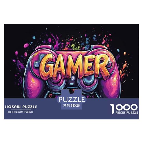 Spieler Puzzles 1000 Teile Schwer Puzzle Spielzeug Pädagogisches Spiel Impossible Herausforderung Spielzeug Für Erwachsene Kinder 38x26cm/1000pcs Spieler Puzzles 1000 Teile Schwer Puzzle Spielzeug Pädagogisches Spiel Impossible Herausforderung Spielzeug Für Erwachsene Kinder 38x26cm/1000pcs von JLZBXCUER