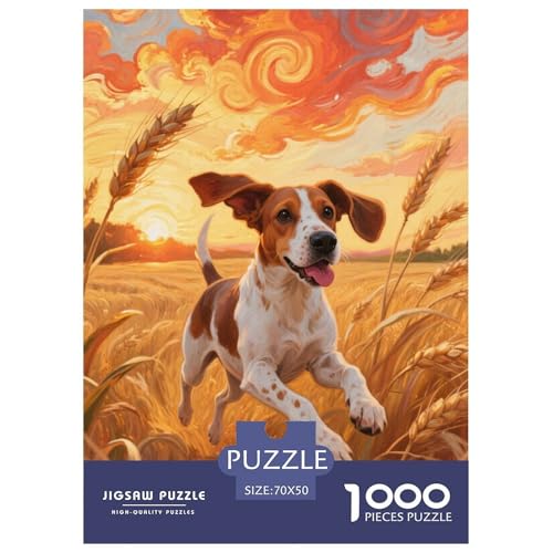 Springer Spaniel Puzzle 1000-teilige Schwer Puzzle Spielzeug Pädagogisches Spiel Impossible Herausforderung Spielzeug Für Erwachsene Und Kinder Ab 12 Jahren 70x50cm/1000pcs Springer Spaniel Puzzle 1000-teilige Schwer Puzzle Spielzeug Pädagogisches Spiel Impossible Herausforderung Spielzeug Für Erwachsene Und Kinder Ab 12 Jahren 70x50cm/1000pcs von JLZBXCUER
