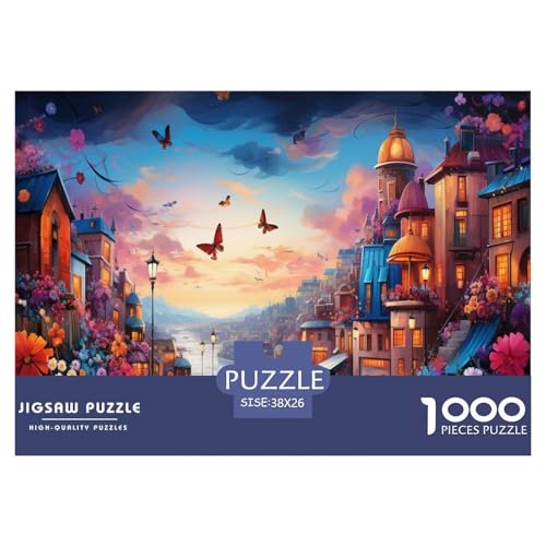 Stadtlandschaft Architektur Puzzle 1000-teilige Schwer Puzzle Spielzeug Lernspiel Impossible Herausforderung Spielzeug Für Erwachsene Und Kinder Ab 14 Jahren 38x26cm/1000pcs Stadtlandschaft Architektur Puzzle 1000-teilige Schwer Puzzle Spielzeug Lernspiel Impossible Herausforderung Spielzeug Für Erwachsene Und Kinder Ab 14 Jahren 38x26cm/1000pcs von JLZBXCUER