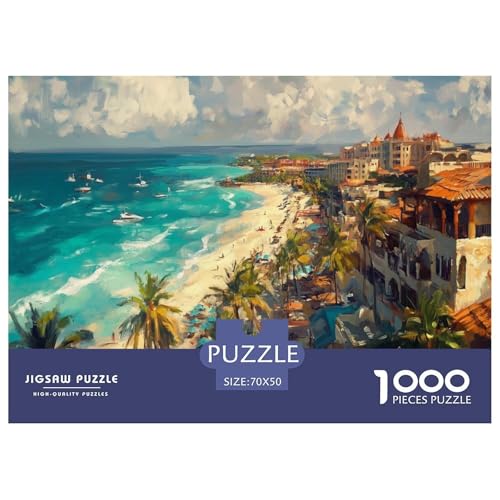 Strand Puzzles 1000 Teile Schwer Puzzle Spielzeug Lernspiel Impossible Herausforderung Spielzeug Für Erwachsene Kinder 70x50cm/1000pcs Strand Puzzles 1000 Teile Schwer Puzzle Spielzeug Lernspiel Impossible Herausforderung Spielzeug Für Erwachsene Kinder 70x50cm/1000pcs von JLZBXCUER