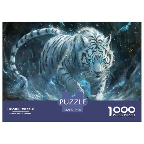 Tiger Puzzle 1000-teilige Schwer Puzzle Spielzeug Pädagogisches Spiel Impossible Herausforderungsspielzeug Für Erwachsene Und Kinder in Bewährter 70x50cm/1000pcs Tiger Puzzle 1000-teilige Schwer Puzzle Spielzeug Pädagogisches Spiel Impossible Herausforderungsspielzeug Für Erwachsene Und Kinder in Bewährter 70x50cm/1000pcs von JLZBXCUER