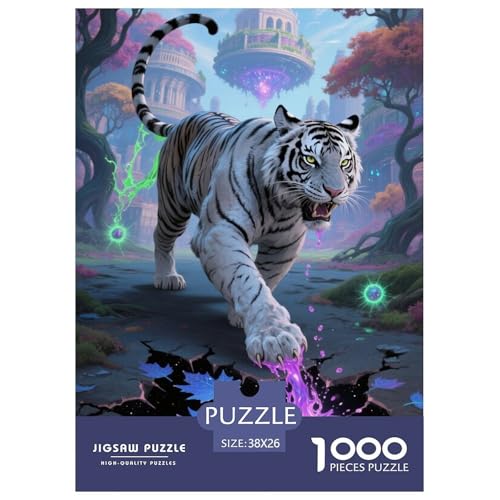 Tiger Puzzles 1000 Teile Schwer Puzzle Spielzeug Lernspiel Impossible Herausforderungsspielzeug Für Erwachsene Und Kinder Ab 14 Jahren 38x26cm/1000pcs Tiger Puzzles 1000 Teile Schwer Puzzle Spielzeug Lernspiel Impossible Herausforderungsspielzeug Für Erwachsene Und Kinder Ab 14 Jahren 38x26cm/1000pcs von JLZBXCUER