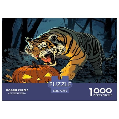 Tiger Puzzles 1000 Teile Schwer Puzzle Spielzeug Lernspiel Impossible Herausforderungsspielzeug Für Erwachsene Und Kinder Ab 14 Jahren 70x50cm/1000pcs Tiger Puzzles 1000 Teile Schwer Puzzle Spielzeug Lernspiel Impossible Herausforderungsspielzeug Für Erwachsene Und Kinder Ab 14 Jahren 70x50cm/1000pcs von JLZBXCUER