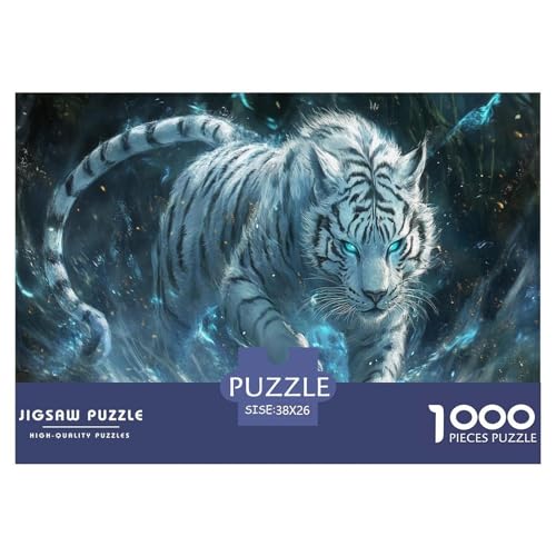 Tiger Puzzles 1000 Teile Schwer Puzzle Spielzeug Lernspiel Impossible Herausforderungsspielzeug Für Erwachsene Und Kinder in Bewährter 38x26cm/1000pcs Tiger Puzzles 1000 Teile Schwer Puzzle Spielzeug Lernspiel Impossible Herausforderungsspielzeug Für Erwachsene Und Kinder in Bewährter 38x26cm/1000pcs von JLZBXCUER