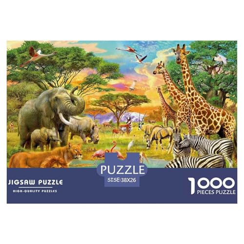 Tiger und Löwen Puzzle 1000 Teile Schwer Puzzle Spielzeug Lernspiel Impossible Herausforderung Spielzeug Für Erwachsene Und Kinder Ab 12 Jahren 38x26cm/1000pcs Tiger und Löwen Puzzle 1000 Teile Schwer Puzzle Spielzeug Lernspiel Impossible Herausforderung Spielzeug Für Erwachsene Und Kinder Ab 12 Jahren 38x26cm/1000pcs von JLZBXCUER