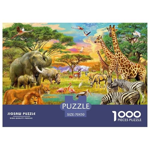 Tiger und Löwen Puzzle 1000-teilige Schwer Puzzle Spielzeug Lernspiel Impossible Herausforderung Spielzeug Für Erwachsene Und Kinder Ab 12 Jahren 70x50cm/1000pcs Tiger und Löwen Puzzle 1000-teilige Schwer Puzzle Spielzeug Lernspiel Impossible Herausforderung Spielzeug Für Erwachsene Und Kinder Ab 12 Jahren 70x50cm/1000pcs von JLZBXCUER