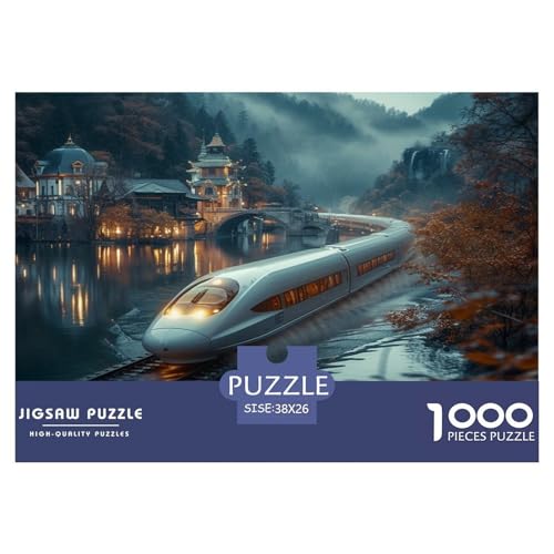 Traumzug Puzzle 1000-teilige Schwer Puzzle Spielzeug Lernspiel Impossible Herausforderung Spielzeug Für Erwachsene Kinder 38x26cm/1000pcs Traumzug Puzzle 1000-teilige Schwer Puzzle Spielzeug Lernspiel Impossible Herausforderung Spielzeug Für Erwachsene Kinder 38x26cm/1000pcs von JLZBXCUER