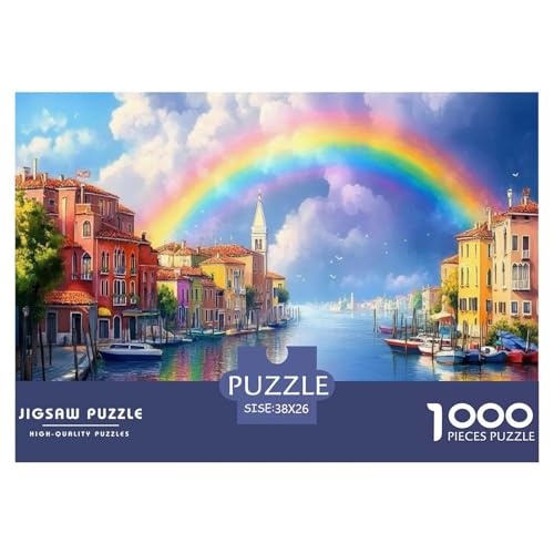 Venedig Wasserstadt Puzzle 1000-teilige Schwer Puzzle Spielzeug Lernspiel Impossible Herausforderung Spielzeug Für Erwachsene Und Kinder Ab 14 Jahren 38x26cm/1000pcs Venedig Wasserstadt Puzzle 1000-teilige Schwer Puzzle Spielzeug Lernspiel Impossible Herausforderung Spielzeug Für Erwachsene Und Kinder Ab 14 Jahren 38x26cm/1000pcs von JLZBXCUER