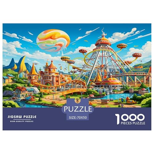 Vergnügungsparks Puzzle 1000 Teile Schwer Puzzle Spielzeug Pädagogisches Spiel Impossible Herausforderung Spielzeug Für Erwachsene Kinder 70x50cm/1000pcs Vergnügungsparks Puzzle 1000 Teile Schwer Puzzle Spielzeug Pädagogisches Spiel Impossible Herausforderung Spielzeug Für Erwachsene Kinder 70x50cm/1000pcs von JLZBXCUER