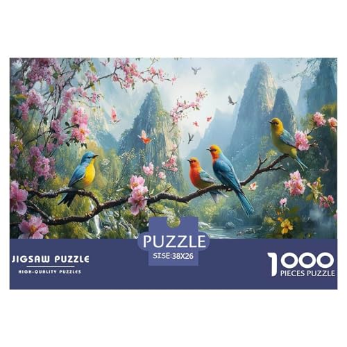 Vogel Puzzle 1000 Teile Schwer Puzzle Spielzeug Pädagogisches Spiel Impossible Herausforderung Spielzeug Für Erwachsene Und Kinder in Bewährter 38x26cm/1000pcs Vogel Puzzle 1000 Teile Schwer Puzzle Spielzeug Pädagogisches Spiel Impossible Herausforderung Spielzeug Für Erwachsene Und Kinder in Bewährter 38x26cm/1000pcs von JLZBXCUER