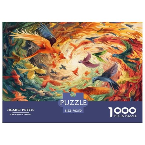 Vogel Puzzle 1000-teilige Schwer Puzzle Spielzeug Lernspiel Impossible Herausforderung Spielzeug Für Erwachsene Kinder 70x50cm/1000pcs Vogel Puzzle 1000-teilige Schwer Puzzle Spielzeug Lernspiel Impossible Herausforderung Spielzeug Für Erwachsene Kinder 70x50cm/1000pcs von JLZBXCUER