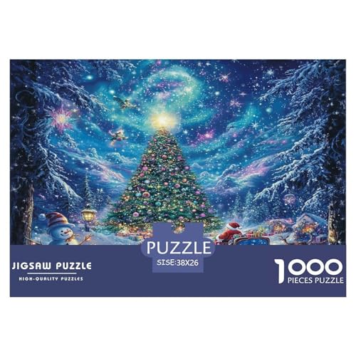 Weihnachtsbaum Puzzles 1000 Teile Schwer Puzzle Spielzeug Lernspiel Impossible Herausforderungsspielzeug Für Erwachsene Und Kinder Ab 14 Jahren 38x26cm/1000pcs Weihnachtsbaum Puzzles 1000 Teile Schwer Puzzle Spielzeug Lernspiel Impossible Herausforderungsspielzeug Für Erwachsene Und Kinder Ab 14 Jahren 38x26cm/1000pcs von JLZBXCUER