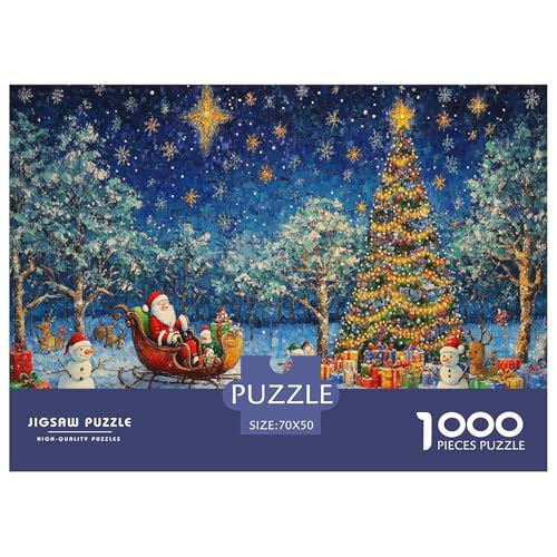 Weihnachtsmann Puzzle 1000 Teile Schwer Puzzle Spielzeug Lernspiel Impossible Herausforderung Spielzeug Für Erwachsene Und Kinder Ab 12 Jahren 70x50cm/1000pcs Weihnachtsmann Puzzle 1000 Teile Schwer Puzzle Spielzeug Lernspiel Impossible Herausforderung Spielzeug Für Erwachsene Und Kinder Ab 12 Jahren 70x50cm/1000pcs von JLZBXCUER