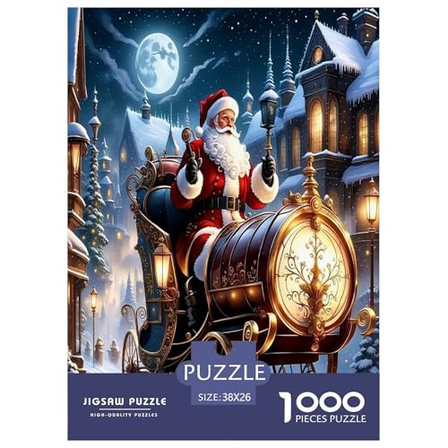 Weihnachtsmann Puzzles 1000 Teile Schwer Puzzle Spielzeug Lernspiel Impossible Herausforderungsspielzeug Für Erwachsene Und Kinder Ab 12 Jahren 38x26cm/1000pcs Weihnachtsmann Puzzles 1000 Teile Schwer Puzzle Spielzeug Lernspiel Impossible Herausforderungsspielzeug Für Erwachsene Und Kinder Ab 12 Jahren 38x26cm/1000pcs von JLZBXCUER