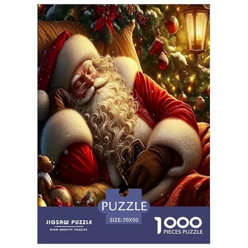 Weihnachtsmann Puzzles 1000 Teile Schwer Puzzle Spielzeug Pädagogisches Spiel Impossible Herausforderung Spielzeug Für Erwachsene Kinder 70x50cm/1000pcs Weihnachtsmann Puzzles 1000 Teile Schwer Puzzle Spielzeug Pädagogisches Spiel Impossible Herausforderung Spielzeug Für Erwachsene Kinder 70x50cm/1000pcs von JLZBXCUER