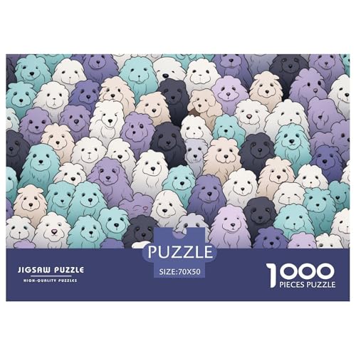 Welpen Puzzle 1000 Teile Schwer Puzzle Spielzeug Lernspiel Impossible Herausforderungsspielzeug Für Erwachsene Und Kinder Ab 12 Jahren 70x50cm/1000pcs Welpen Puzzle 1000 Teile Schwer Puzzle Spielzeug Lernspiel Impossible Herausforderungsspielzeug Für Erwachsene Und Kinder Ab 12 Jahren 70x50cm/1000pcs von JLZBXCUER