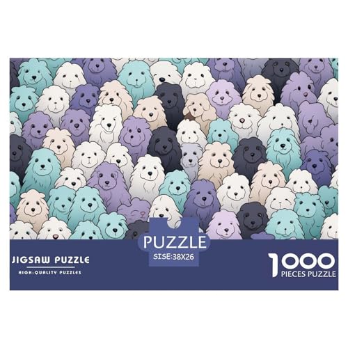 Welpen Puzzles 1000 Teile Schwer Puzzle Spielzeug Lernspiel Impossible Herausforderungsspielzeug Für Erwachsene Und Kinder in Bewährter 38x26cm/1000pcs Welpen Puzzles 1000 Teile Schwer Puzzle Spielzeug Lernspiel Impossible Herausforderungsspielzeug Für Erwachsene Und Kinder in Bewährter 38x26cm/1000pcs von JLZBXCUER