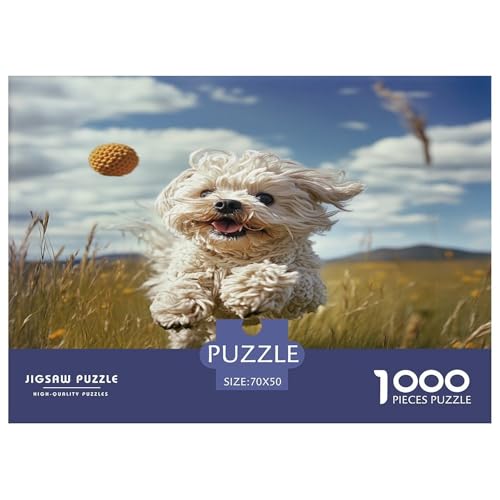 West Highland Weißer Terrier Puzzle 1000-teilige Schwer Puzzle Spielzeug Lernspiel Impossible Herausforderungsspielzeug Für Erwachsene Kinder 70x50cm/1000pcs West Highland Weißer Terrier Puzzle 1000-teilige Schwer Puzzle Spielzeug Lernspiel Impossible Herausforderungsspielzeug Für Erwachsene Kinder 70x50cm/1000pcs von JLZBXCUER