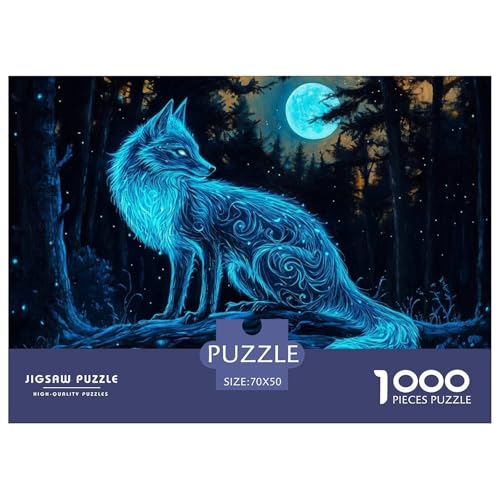 Wolf Puzzle 1000-teilige Schwer Puzzle Spielzeug Lernspiel Impossible Herausforderungsspielzeug Für Erwachsene Und Kinder in Bewährter 70x50cm/1000pcs Wolf Puzzle 1000-teilige Schwer Puzzle Spielzeug Lernspiel Impossible Herausforderungsspielzeug Für Erwachsene Und Kinder in Bewährter 70x50cm/1000pcs von JLZBXCUER