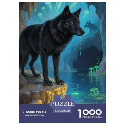 Wolf Puzzles 1000 Teile Schwer Puzzle Spielzeug Lernspiel Impossible Herausforderung Spielzeug Für Erwachsene Kinder 70x50cm/1000pcs Wolf Puzzles 1000 Teile Schwer Puzzle Spielzeug Lernspiel Impossible Herausforderung Spielzeug Für Erwachsene Kinder 70x50cm/1000pcs von JLZBXCUER
