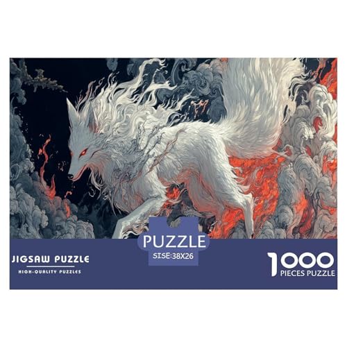 Wolf Puzzles 1000-teilige Schwer Puzzle Spielzeug Lernspiel Impossible Herausforderungsspielzeug Für Erwachsene Und Kinder in Bewährter 38x26cm/1000pcs Wolf Puzzles 1000-teilige Schwer Puzzle Spielzeug Lernspiel Impossible Herausforderungsspielzeug Für Erwachsene Und Kinder in Bewährter 38x26cm/1000pcs von JLZBXCUER