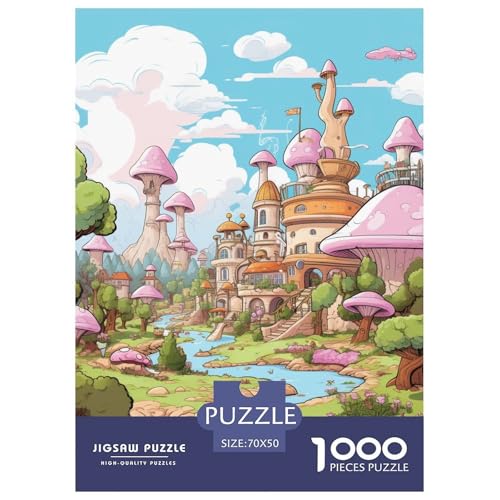 Wunderland Puzzle 1000 Teile Schwer Puzzle Spielzeug Lernspiel Impossible Herausforderung Spielzeug Für Erwachsene Kinder 70x50cm/1000pcs Wunderland Puzzle 1000 Teile Schwer Puzzle Spielzeug Lernspiel Impossible Herausforderung Spielzeug Für Erwachsene Kinder 70x50cm/1000pcs von JLZBXCUER