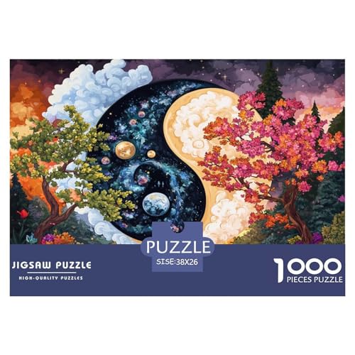 Yin-Yang Puzzle 1000 Teile Schwer Puzzle Spielzeug Pädagogisches Spiel Impossible Herausforderung Spielzeug Für Erwachsene Und Kinder Ab 12 Jahren 38x26cm/1000pcs Yin-Yang Puzzle 1000 Teile Schwer Puzzle Spielzeug Pädagogisches Spiel Impossible Herausforderung Spielzeug Für Erwachsene Und Kinder Ab 12 Jahren 38x26cm/1000pcs von JLZBXCUER