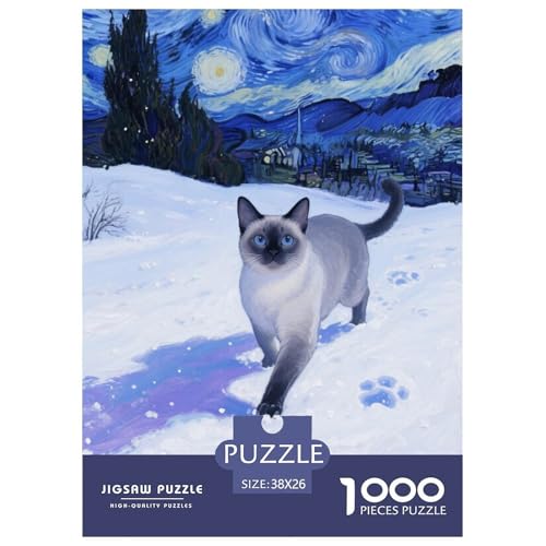siamischen Puzzle 1000 Teile Schwer Puzzle Spielzeug Lernspiel Impossible Herausforderungsspielzeug Für Erwachsene Und Kinder Ab 14 Jahren 38x26cm/1000pcs siamischen Puzzle 1000 Teile Schwer Puzzle Spielzeug Lernspiel Impossible Herausforderungsspielzeug Für Erwachsene Und Kinder Ab 14 Jahren 38x26cm/1000pcs von JLZBXCUER