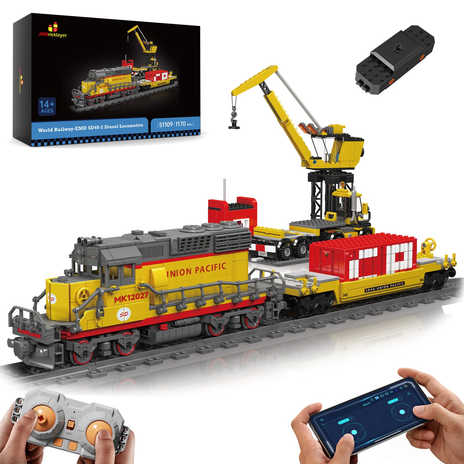 EMD SD40-2 Diesel Locomotive 51109 EMD SD40-2 Diesel Locomotive 51109 von JMBricklayer
