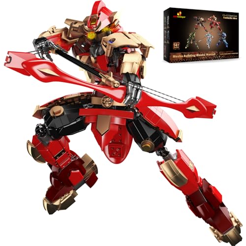 JMBricklayer Mech-Roboter-Bauspielzeug 70129, Cooler Krieger-Held-Modellbausatz, Actionfiguren zum Sammeln, Spielzeug, Geschenke für Erwachsene, Kinder ab 8 9 10 11 12 13 14+, Bauset (756 Teile) JMBricklayer Mech-Roboter-Bauspielzeug 70129, Cooler Krieger-Held-Modellbausatz, Actionfiguren zum Sammeln, Spielzeug, Geschenke für Erwachsene, Kinder ab 8 9 10 11 12 13 14+, Bauset (756 Teile) von JMBricklayer
