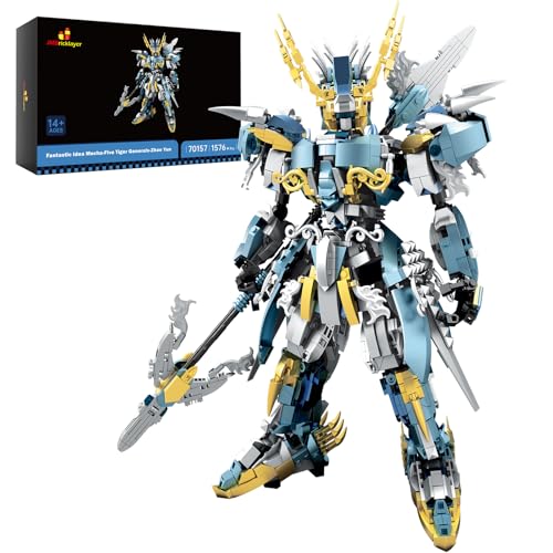 JMBricklayer Mecha-Roboter-Bausätze, coole Hero-Mech-Modellbausätze für Erwachsene, Display-Dekor mit beweglichen Gelenken, Actionfiguren, Geschenke für Jungen, Männer, Kinder ab 8, 9, 10, 11 Jahren JMBricklayer Mecha-Roboter-Bausätze, coole Hero-Mech-Modellbausätze für Erwachsene, Display-Dekor mit beweglichen Gelenken, Actionfiguren, Geschenke für Jungen, Männer, Kinder ab 8, 9, 10, 11 Jahren von JMBricklayer