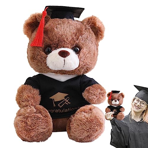 JMEDIC Abschluss-Geschenk, Teddys Bear, Teddybär zum Abschluss 2023, süßer Teddybär mit Arzthut gefärbt - Gedenkgeschenk von JMEDIC