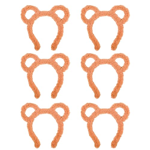 JNAWA Halloween Chipmunk Haarband Niedliche Cartoon Tier Ohren Haarband für Frauen Mädchen Halloween Party Kleid Cosplay Party Tier Kostüme (6) von JNAWA