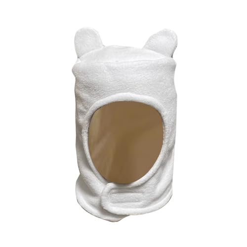 JNAWA Hut mit Abenteuer-Thema, weiß, Halloween, Tierohr, Plüschhut, Geschenk, Menschenkostüm, Cosplay, Fantasy-Entdecker, Verkleidungszubehör für Erwachsene JNAWA Hut mit Abenteuer-Thema, weiß, Halloween, Tierohr, Plüschhut, Geschenk, Menschenkostüm, Cosplay, Fantasy-Entdecker, Verkleidungszubehör für Erwachsene von JNAWA