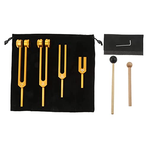 JNJOOD 4 Sets (4096C, MI528, 128C, OM136.1), Körper für Chakra-Set, Sound von JNJOOD