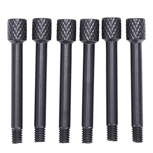JNJOOD 6 Stück E-Gitarre Tremolo Brücke Klemme Klemme Schraube/String durch Schraube/kein Block erforderlich Schwarz JNJOOD 6 Stück E-Gitarre Tremolo Brücke Klemme Klemme Schraube/String durch Schraube/kein Block erforderlich Schwarz von JNJOOD