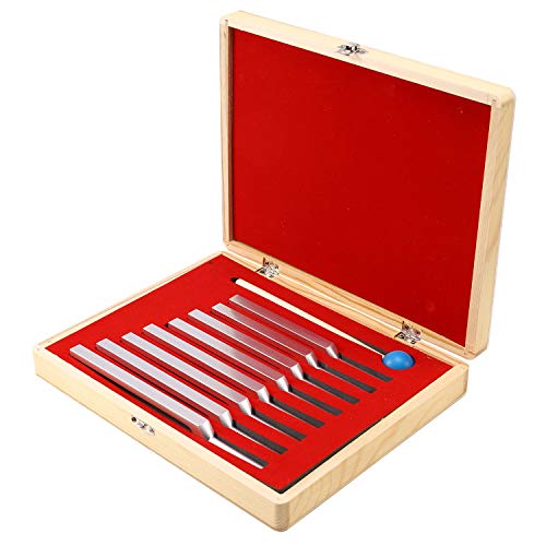 JNJOOD 8 Stück / Set Medizinische Klang-Vibrationstherapie aus Aluminium 256 Hz + 288 Hz + 320 Hz + 341 Hz + 384 Hz + 426 Hz + 480 Hz = 1: 1 = 512 Hz von JNJOOD