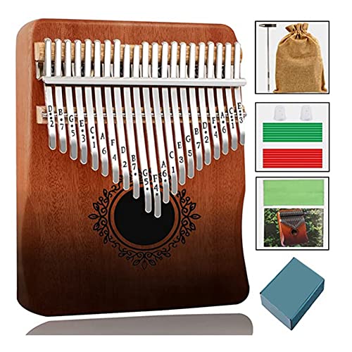 JNJOOD Kalimba Thumb Piano Kalimba Thumb Piano 21 für Erwachsene, Kinder und Anfänger von JNJOOD