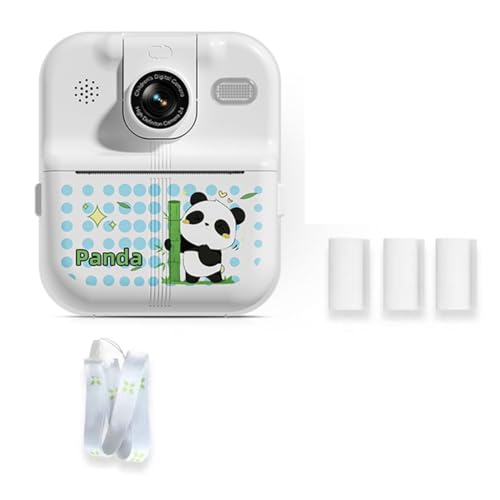 JNJOOD Kinderkamera Niedliche Kamera Fotodrucker Digitale Kindervideokamera Fotografie Sofortbilddruck Foto Panda JNJOOD Kinderkamera Niedliche Kamera Fotodrucker Digitale Kindervideokamera Fotografie Sofortbilddruck Foto Panda von JNJOOD